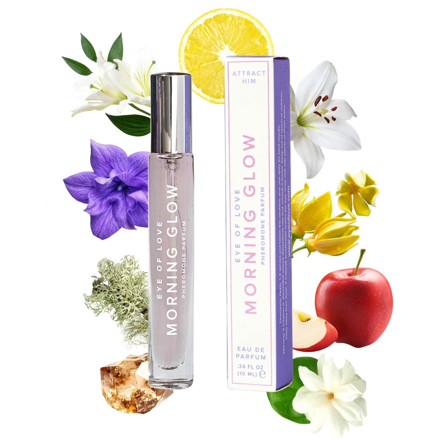 Eye Of Love Pheromone Parfum Set - Morning Glow, One Love, After Dark to Attract him- 30ml Beauty & Personal Care EOL EYE OF LOVE