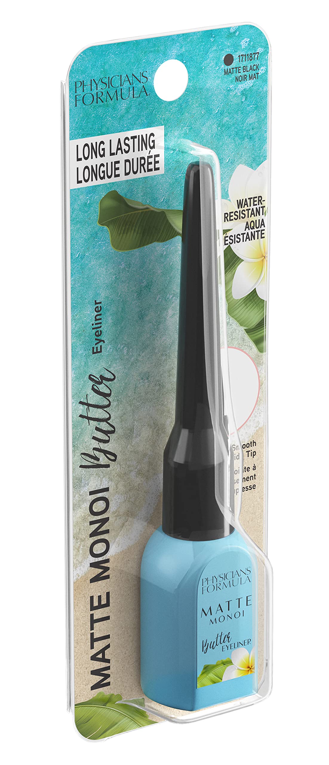 Physicians Formula Matte Monoi Butter Liquid Matte Eyeliner, Eye Makeup, Dermatologist Tested, Black, Brush Eye Liner Beauty & Personal Care Physicians Formula