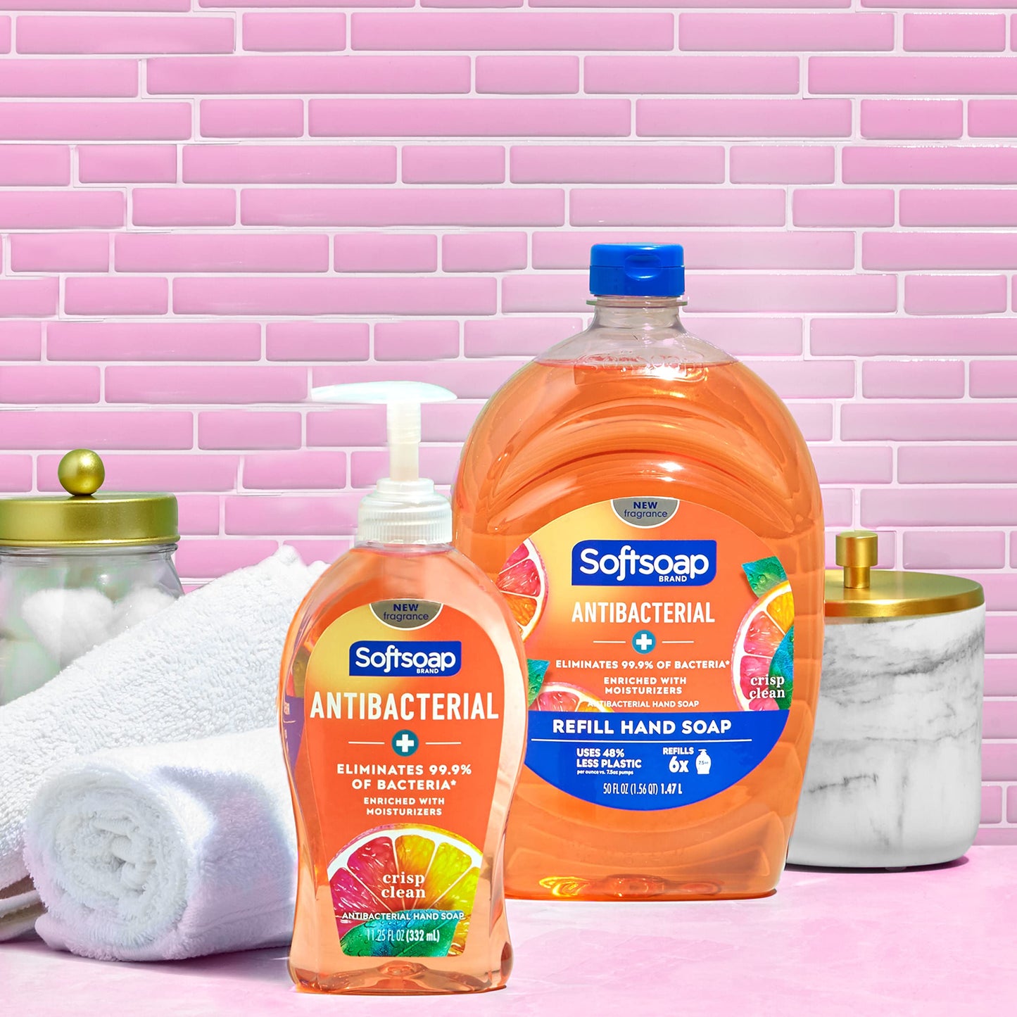 Softsoap Antibacterial Liquid Hand Soap Refill, Crisp Clean, 32 Oz (Packaging may differ) Beauty & Personal Care Softsoap