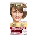 L'Oreal Paris Excellence Crème Permanent Hair Dye, Triple Care Hair Color with Hyaluronic Acid for 100% Gray Coverage, 6 Light Brown, 1 Kit (Packaging Beauty & Personal Care L'Oreal Paris