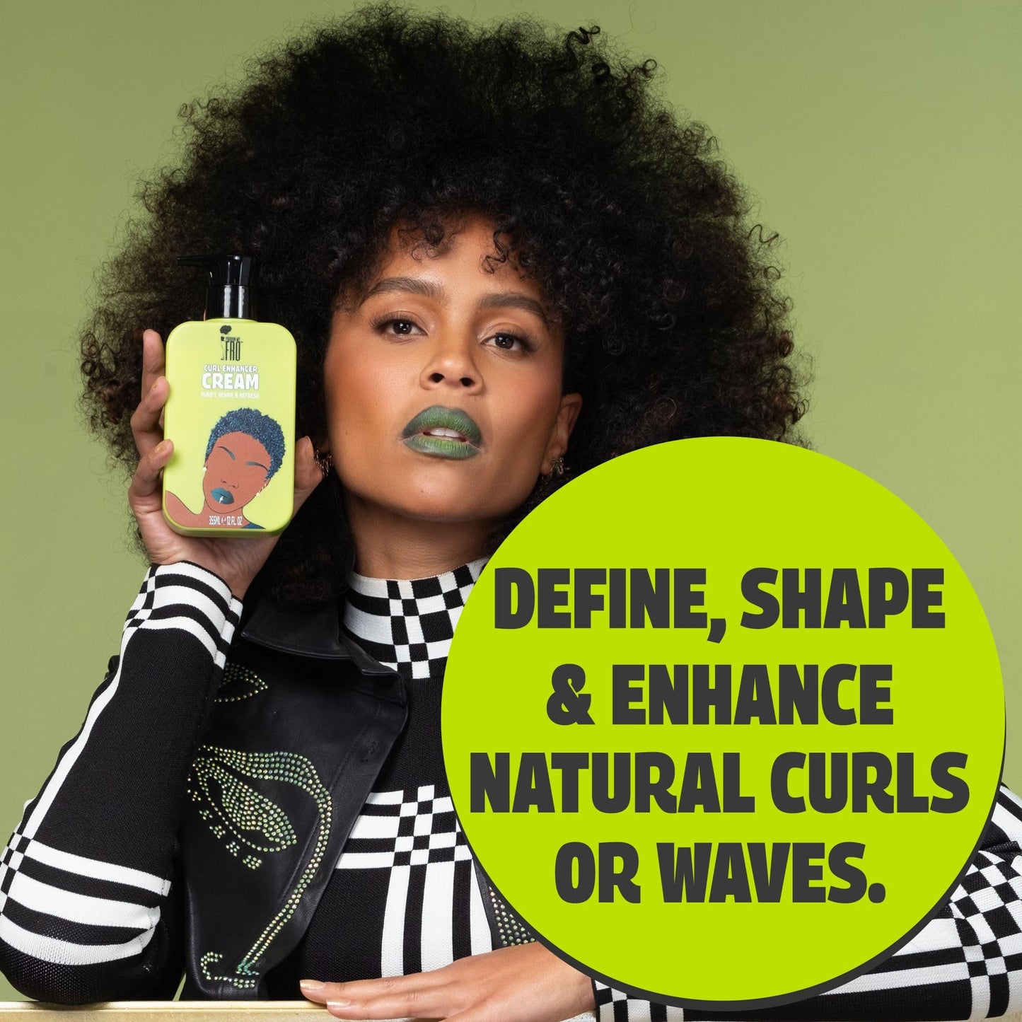 Pardon My Fro Curl Enhancing Cream - Long Lasting Hydrating Curl Cream for Defined, Bouncy Curls, Anti-Frizz, Lightweight Styling, Soft, Moisturizing Beauty & Personal Care Pardon My Fro