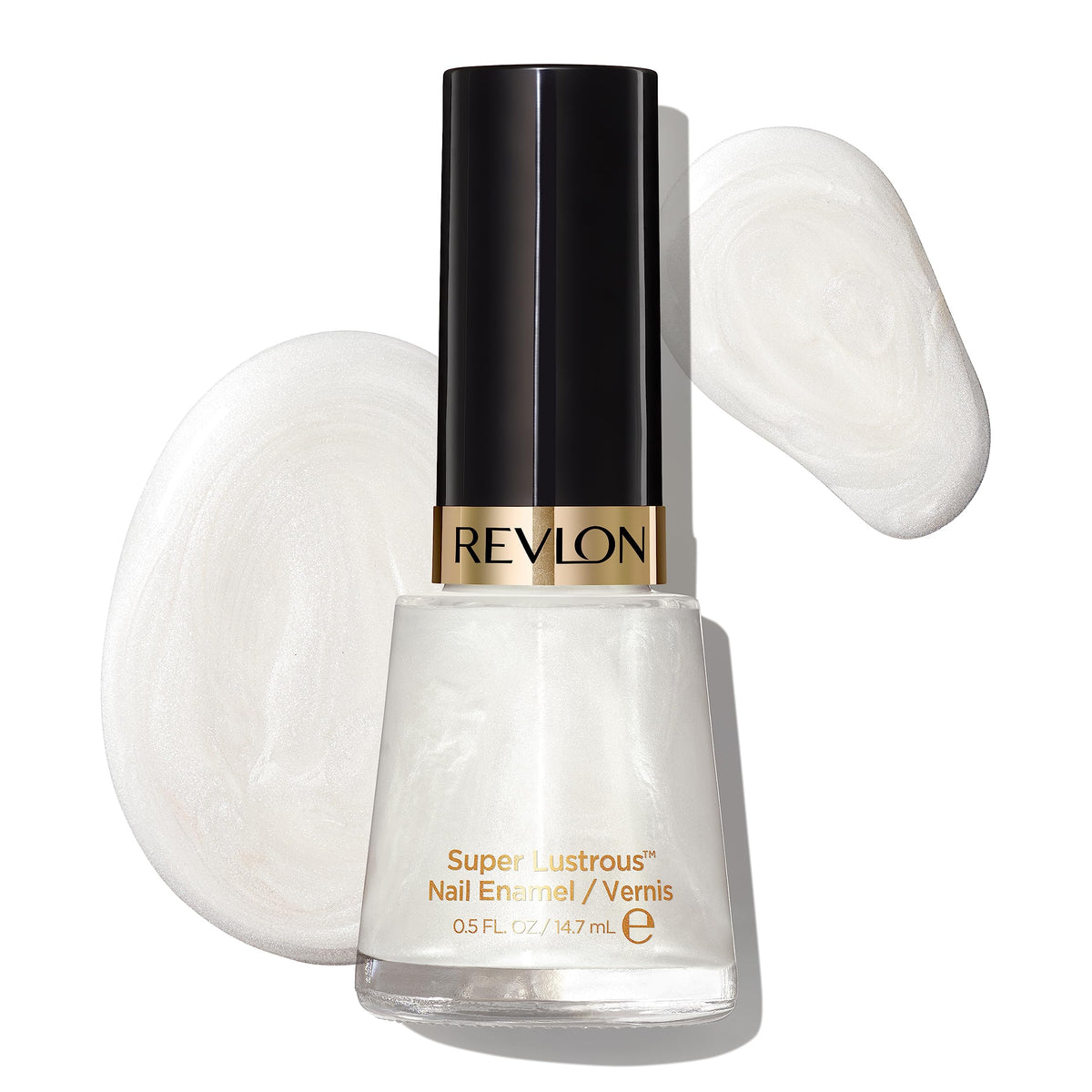 Revlon Super Lustrous Nail Polish, Chip-Resistant & Longwear Formula, High Shine Finish, 020 Pure Pearl, 0.5 fl oz Beauty & Personal Care REVLON