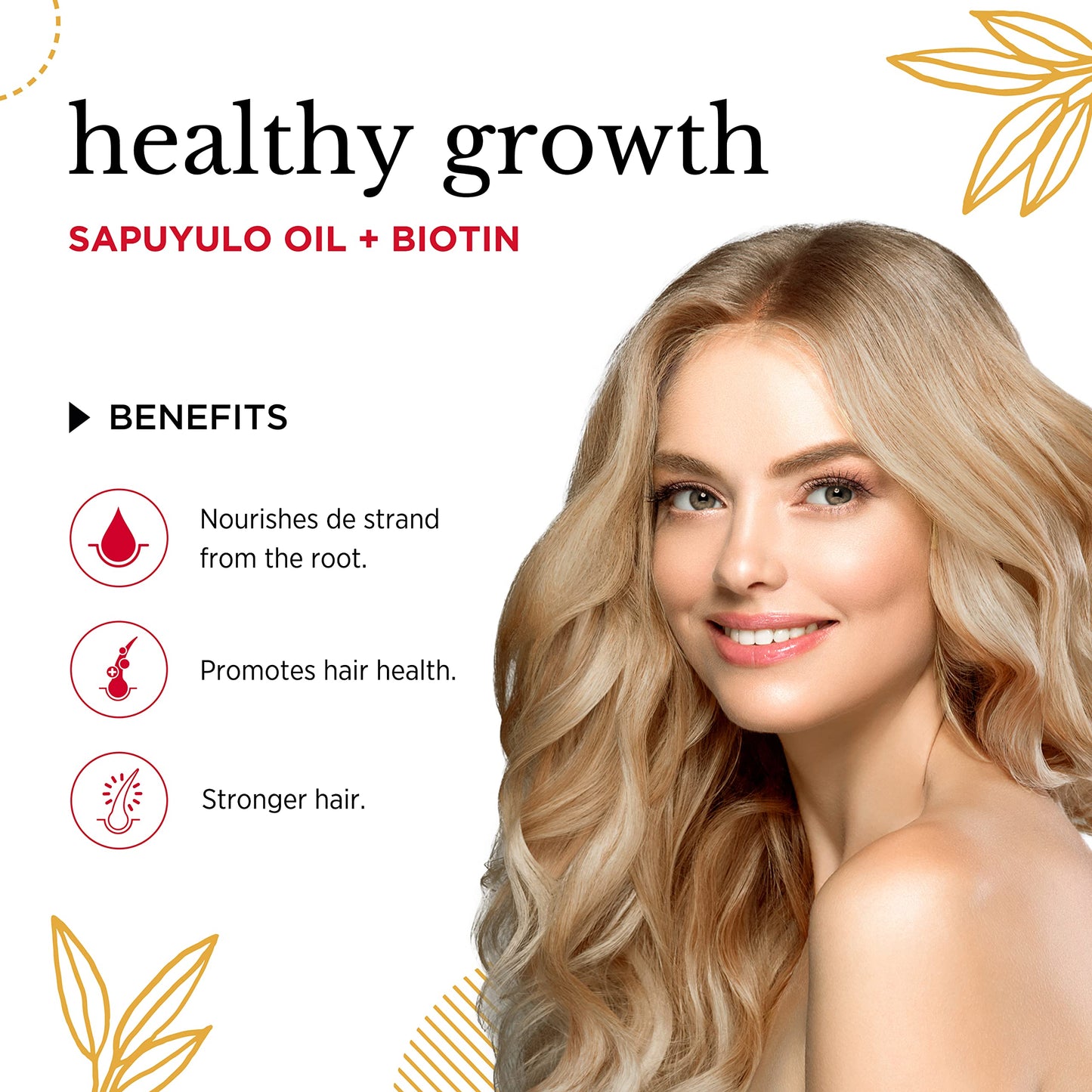 SHALOM Healthy Growth Complete Kit, with Sapuyulo Oil & Biotin, Shampoo 24.5 fl oz, Conditioner 11.5 fl oz, Hair Mask 2 fl oz, Leave in Conditioner 9 Beauty & Personal Care SHALOM