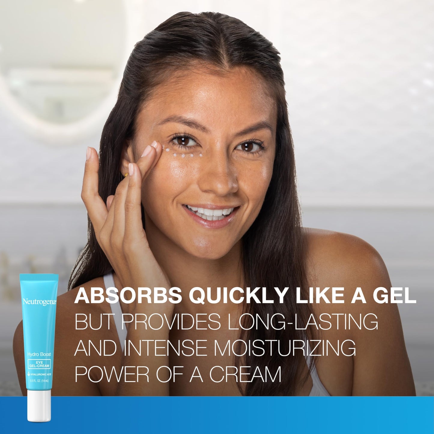 Neutrogena Hydro Boost Under Eye Cream, with Purified Hyaluronic Acid, Keeps Under Eye Area Looking Smooth & Hydrated, Fragrance Free Beauty & Personal Care Neutrogena