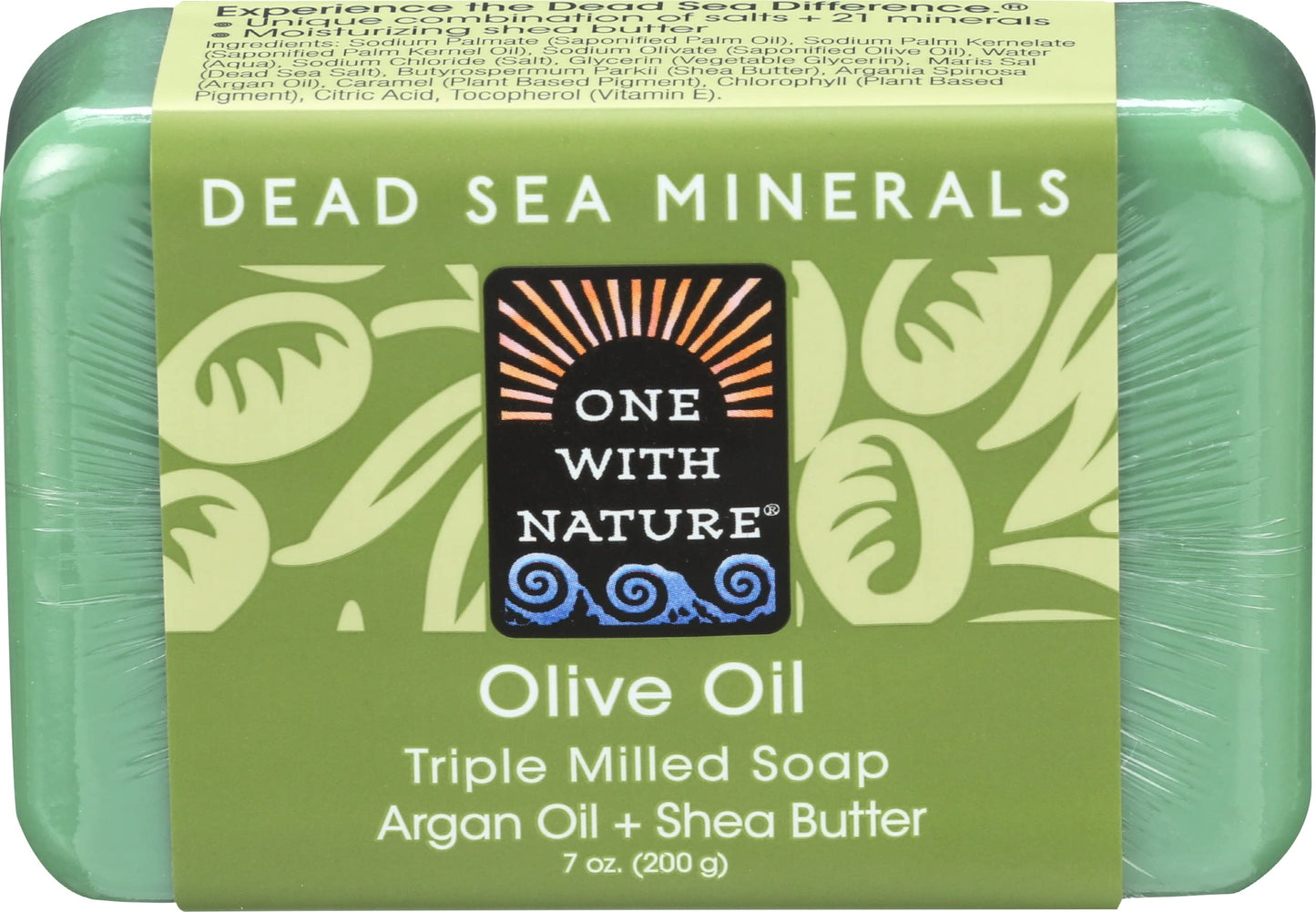 One With Nature Dead Sea Mineral Olive Oil Bar Soap - 7 Oz Beauty & Personal Care One With Nature