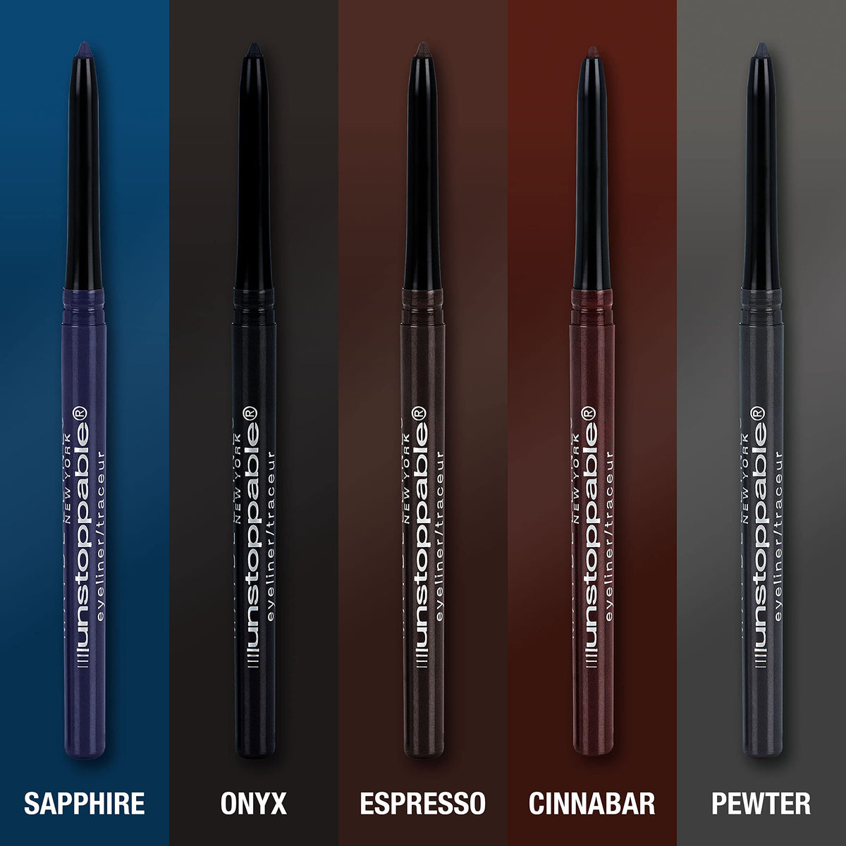 Maybelline New York Unstoppable Eyeliner, Cinnabar [704] 0.01 oz (Pack of 2) Beauty & Personal Care MAYBELLINE
