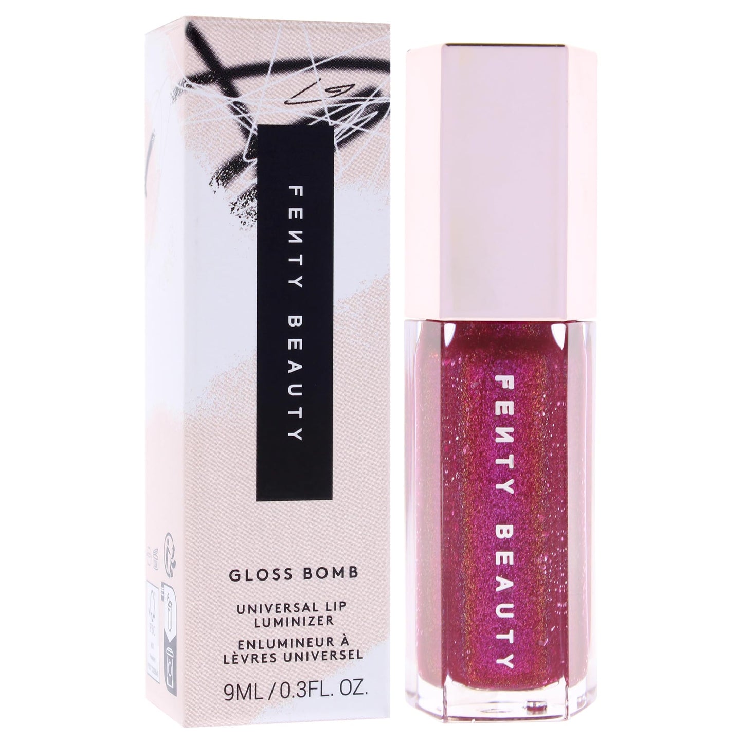 Fenty Beauty by Rihanna Gloss Bomb Universal Lip Luminizer Fuchsia Flex, 0.3 Ounce (Pack of 1) Beauty & Personal Care FENTY BEAUTY