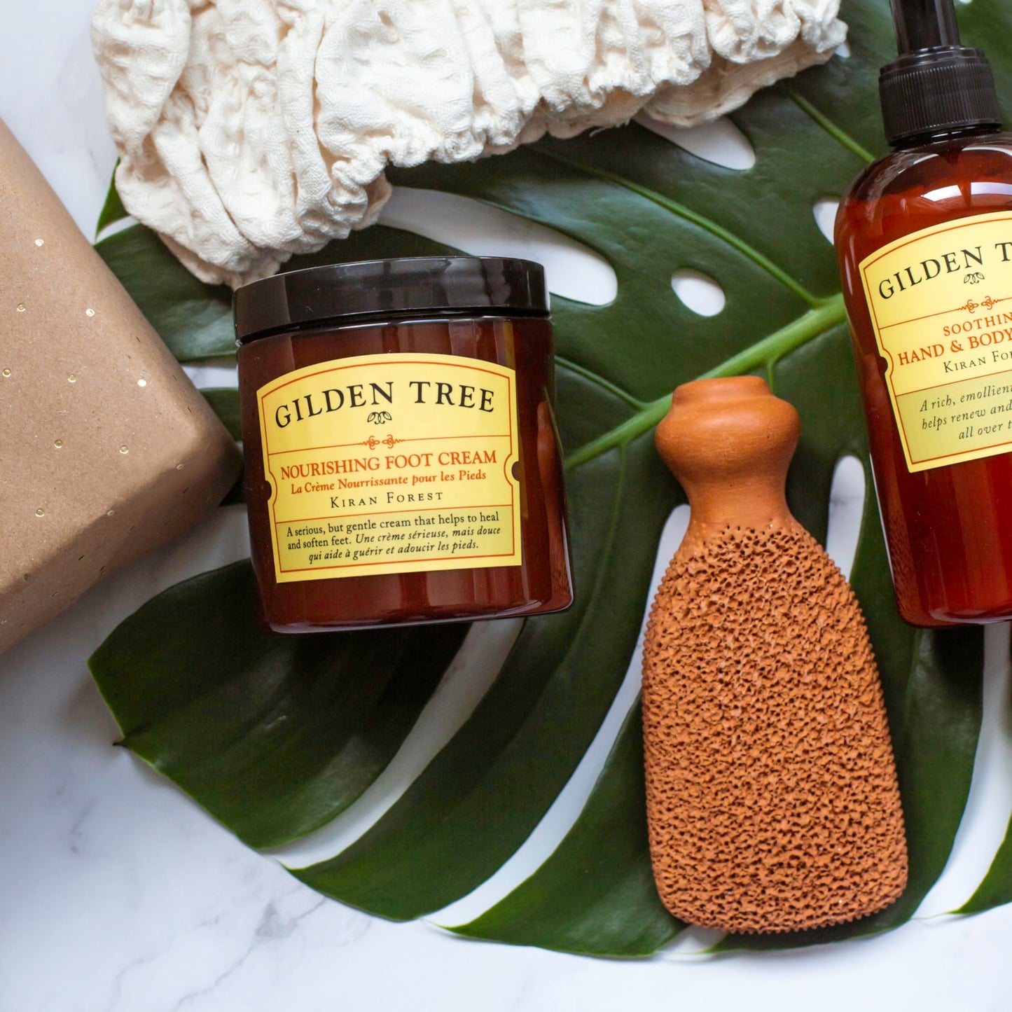 GILDEN TREE Nourishing Foot Cream with Organic Aloe Vera and Shea Butter, 8 ounce jar, Heals Dry Skin, Cracked Heels, Calluses and Softens Rough Beauty & Personal Care GILDEN TREE