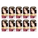 L'Oreal Paris Excellence Triple Protection Permanent Hair Color Creme, Dark Brown [4] 1 ea (Pack of 10) Beauty & Personal Care L'Oreal Paris