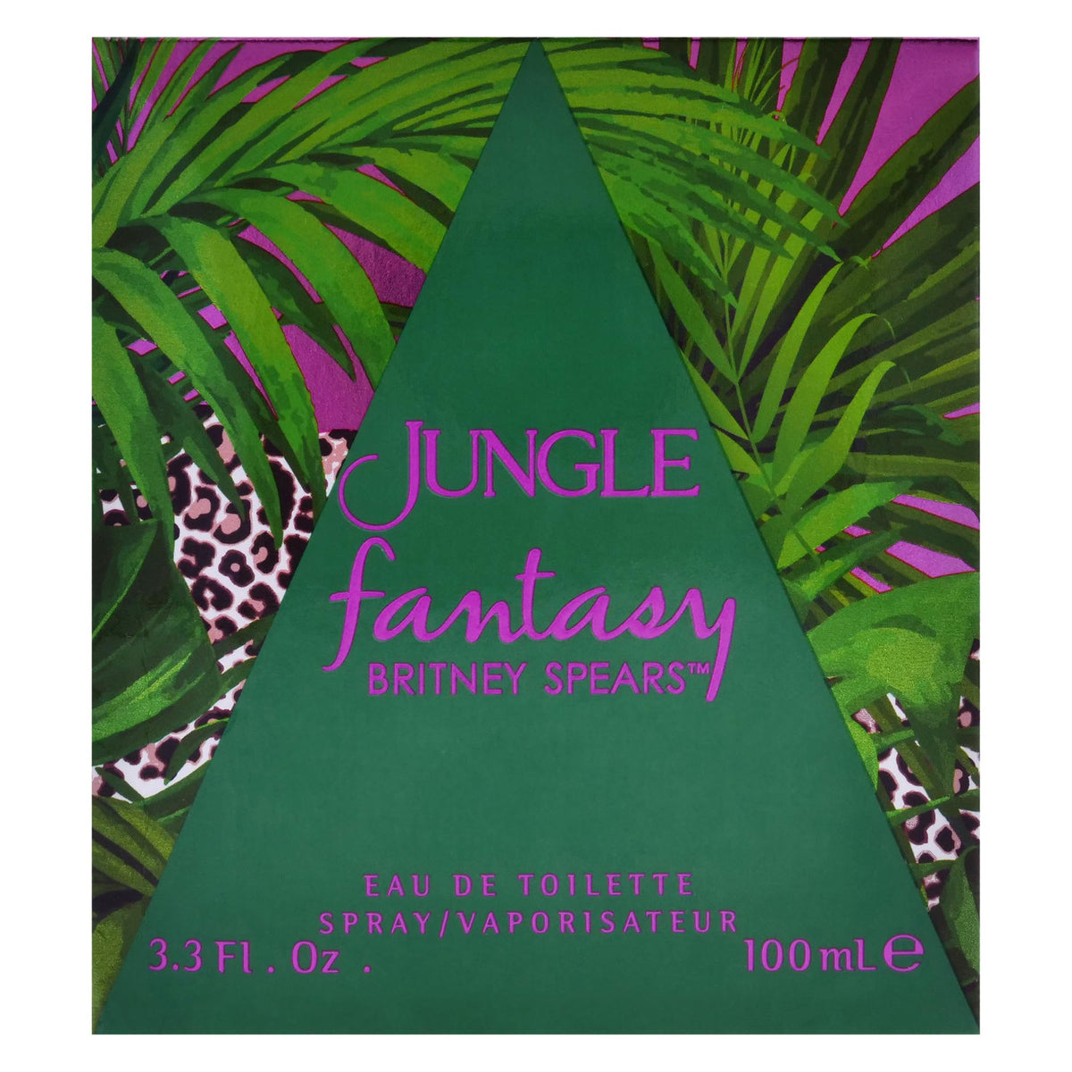 Britney Spears Jungle Fantasy Limited Edition Eau De Toilette Spray for Women, 3.3 Fl Oz Beauty & Personal Care Britney Spears