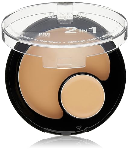 Revlon ColorStay 2-in-1 Compact Makeup & Concealer, Nude Beauty & Personal Care REVLON