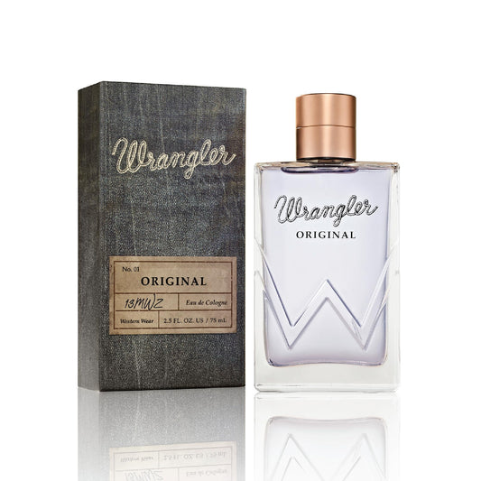 Wrangler Original Cologne For Him by Tru Western, 2.5 fl oz (74 ml) - Aromatic, Citrusy, Earthy Beauty & Personal Care Tru Fragrance Beauty