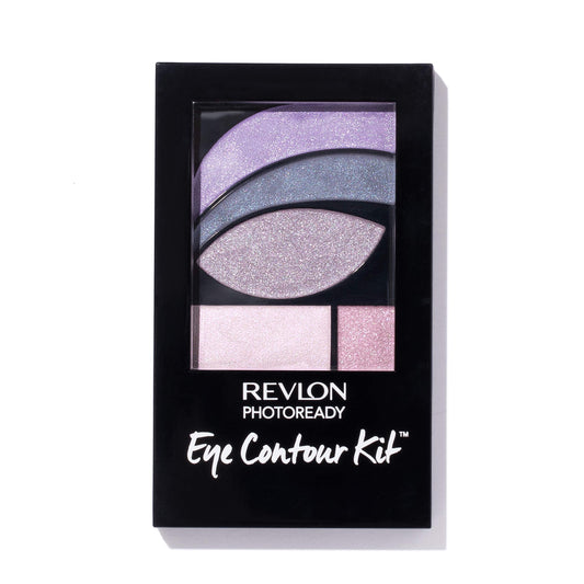 REVLON PhotoReady Eye Contour Kit, Eyeshadow Palette with 5 Wet/Dry Shades & Double-Ended Brush Applicator, Watercolors (520), 0.1oz Beauty & Personal Care REVLON