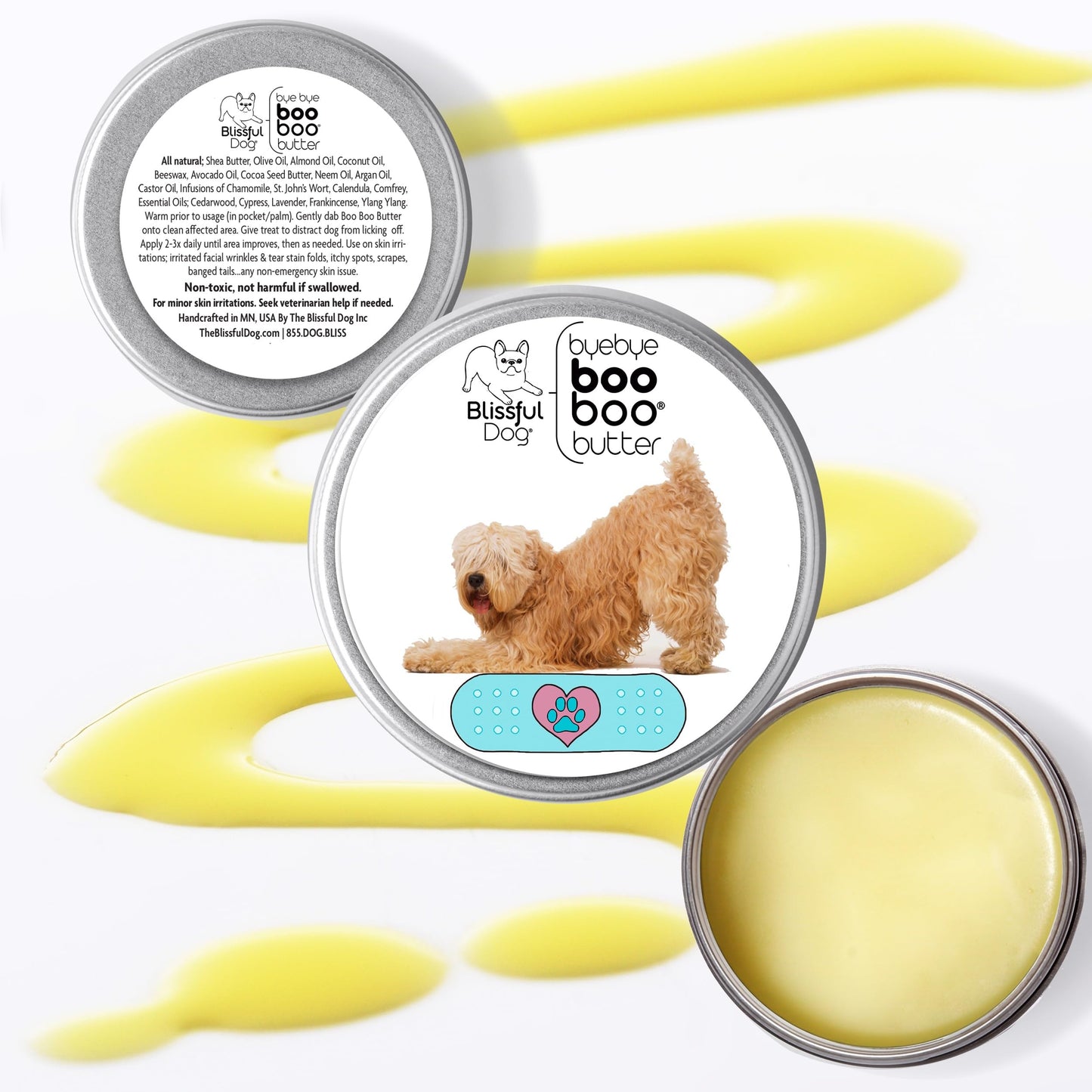 The Blissful Dog Soft Coated Wheaten Terrier Boo Boo Butter, 1 Ounce Beauty and Personal Care The Blissful Dog