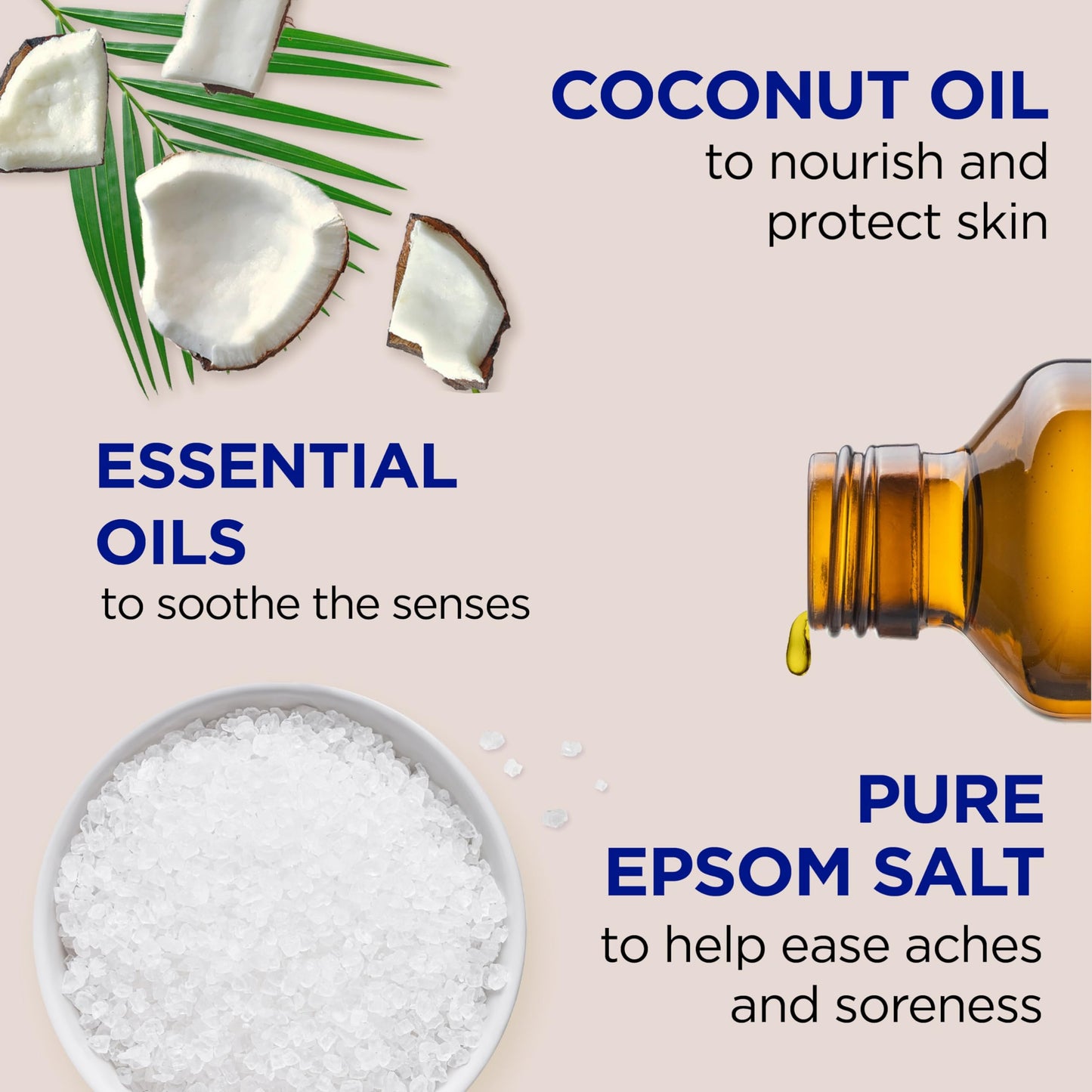 Dr Teal's Body Wash with Pure Epsom Salt, with Coconut Oil, 24 fl oz (Pack of 4) Beauty & Personal Care Dr Teal's