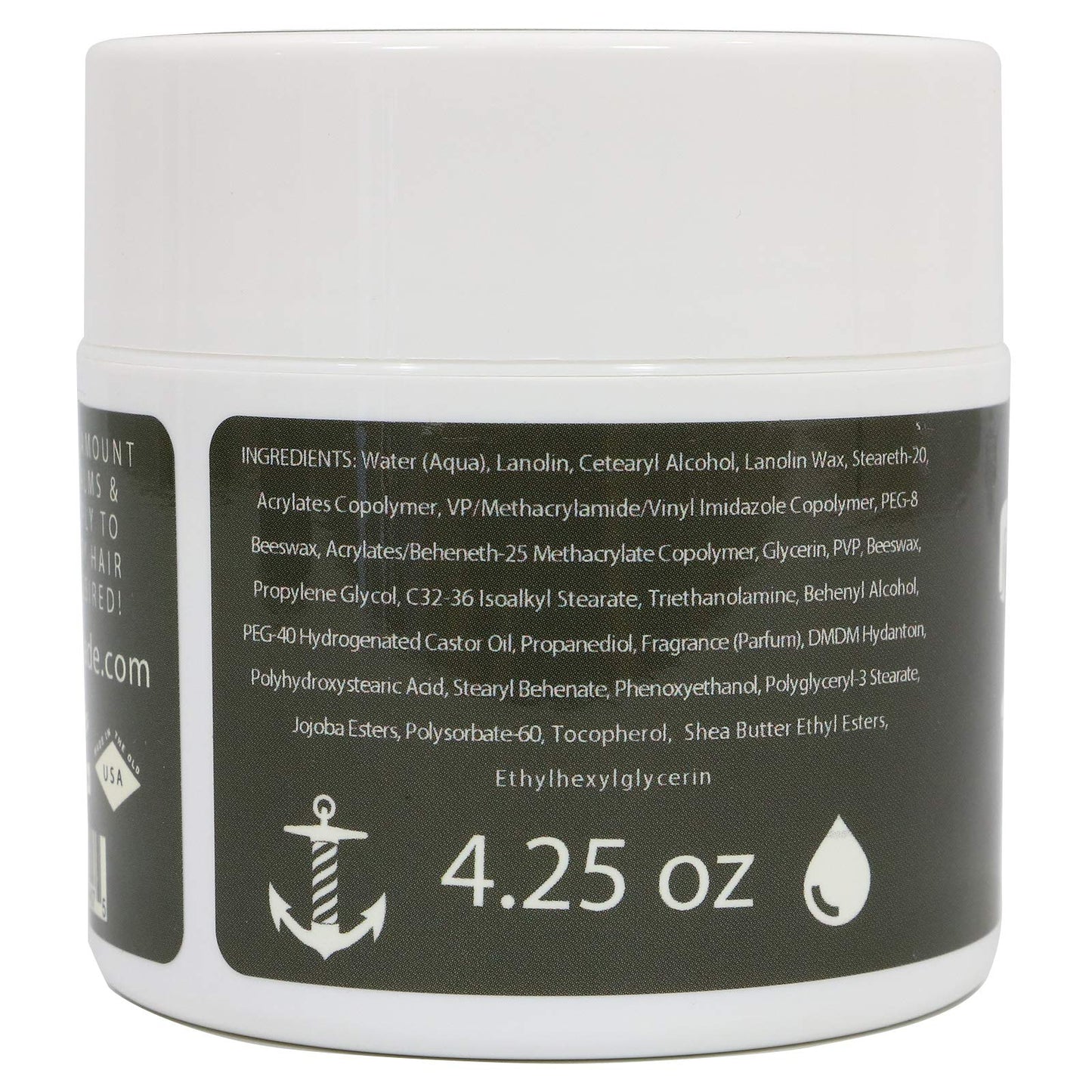 Tip Top Matte Water Based Strong Hold Pomade 4.25oz Pack Of 3 Beauty & Personal Care TipTop