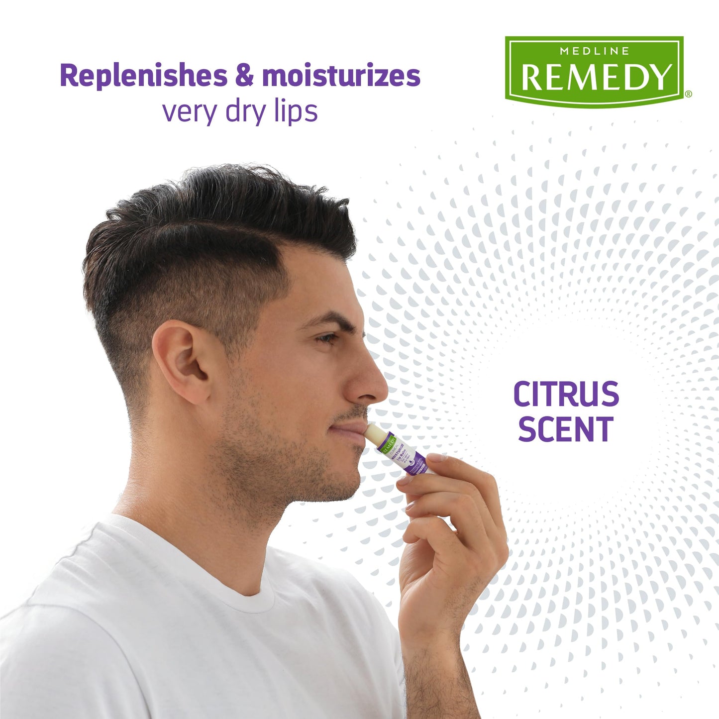 Medline Remedy Clinical Lip Balm, Moisturizing Soothing Formula for Dry Chapped Lips, 0.15 oz., Pack of 36 Beauty and Personal Care Medline
