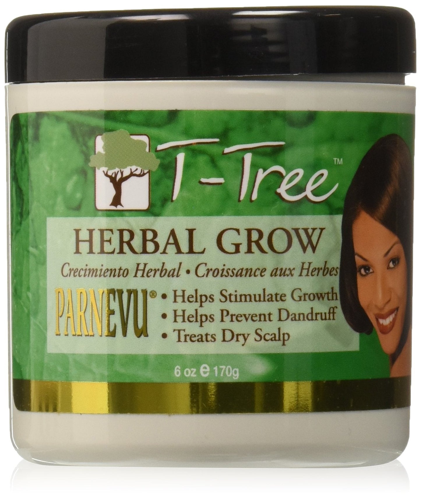 Parnevu T-Tree Herbal Grow Oil, 6 Ounce Beauty & Personal Care Parnevu