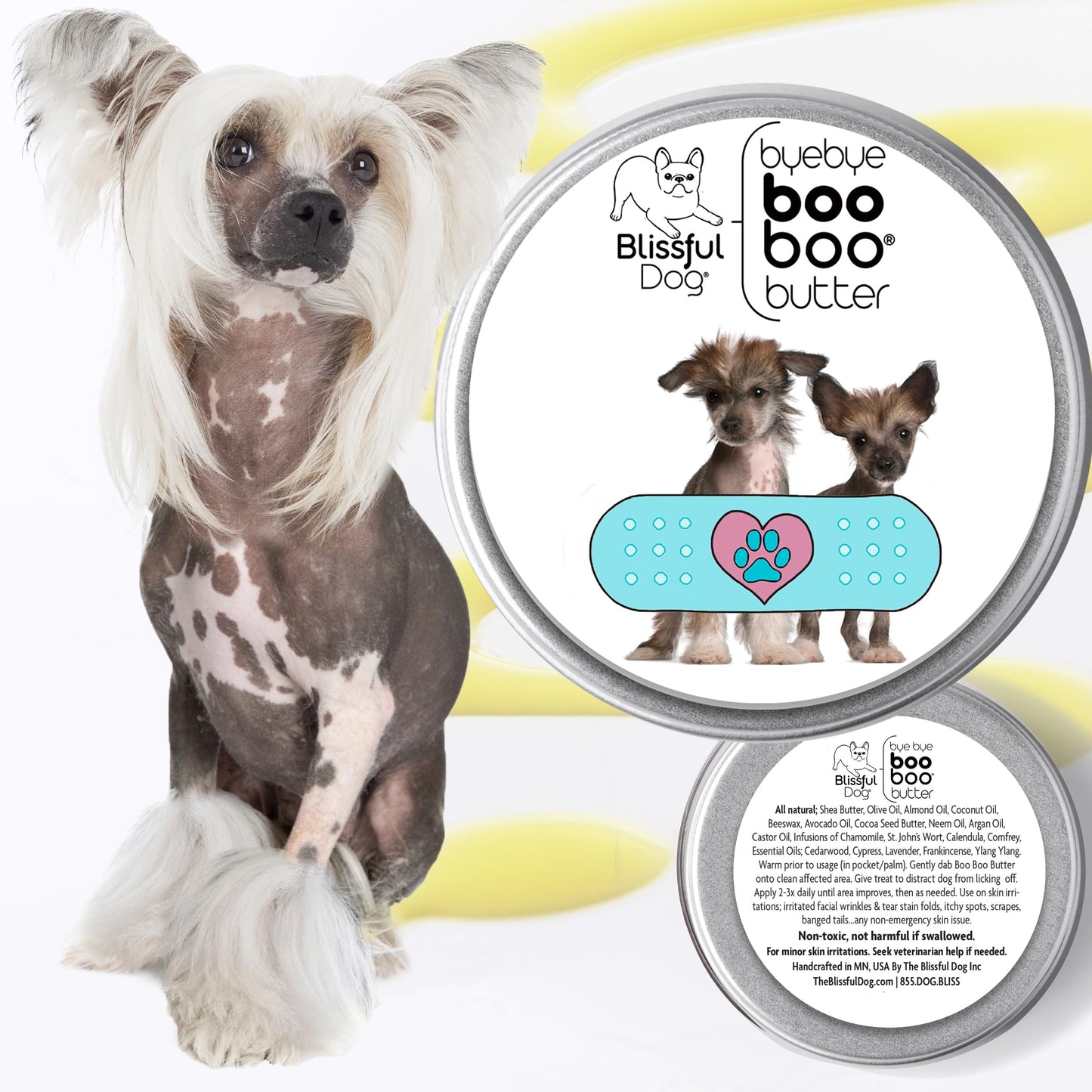 The Blissful Dog Chinese Crested Boo Butter, 1 oz Beauty and Personal Care The Blissful Dog
