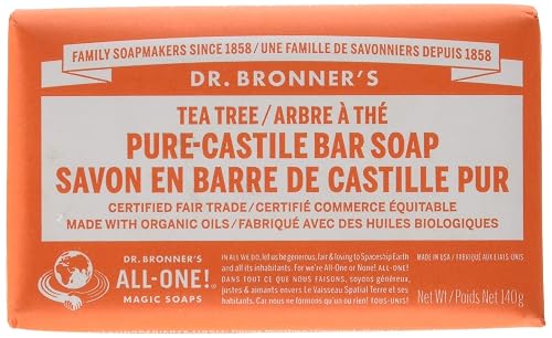DR BRONNER SOAP BAR TTREE 5OZ Beauty & Personal Care Dr. Bronner's