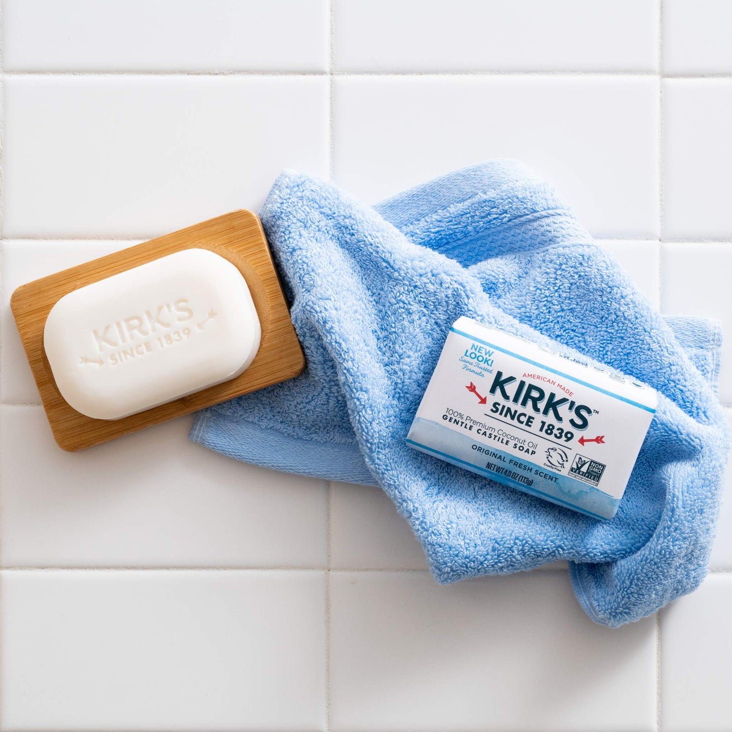 Kirk's Natural Original Castile Soap, 4 Ounce (Packaging may Vary) Beauty & Personal Care Kirk's