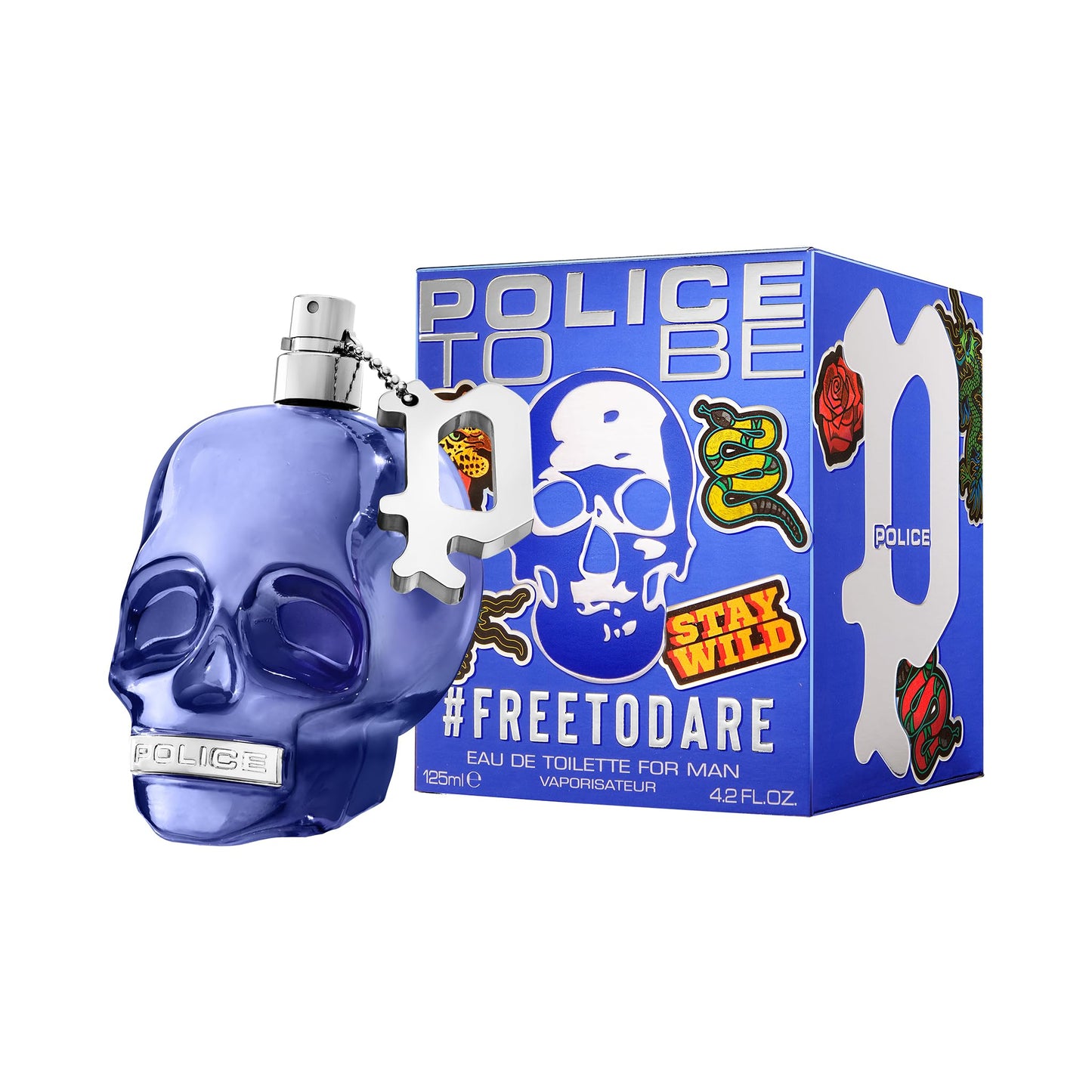 Police TO BE #FREETODARE MAN 4.2 oz - EDT Body Spray, Long Lasting Cologne for Men - Amber and Fougère Scent - Charismatic and Energizing, Fresh Beauty & Personal Care Police