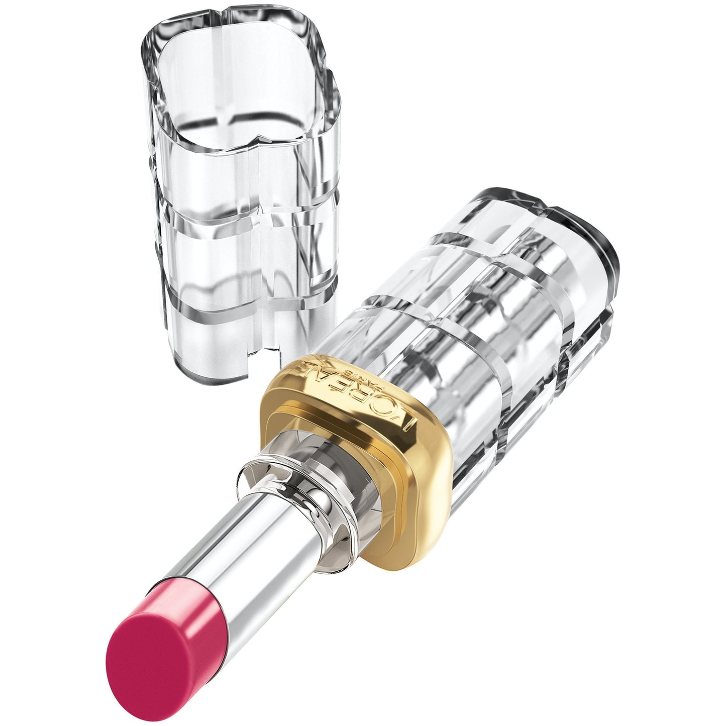 L'Oreal Paris Makeup Colour Riche Shine Lipstick, Laminated Fuchsia, 0.1 oz. Beauty & Personal Care L'Oreal Paris