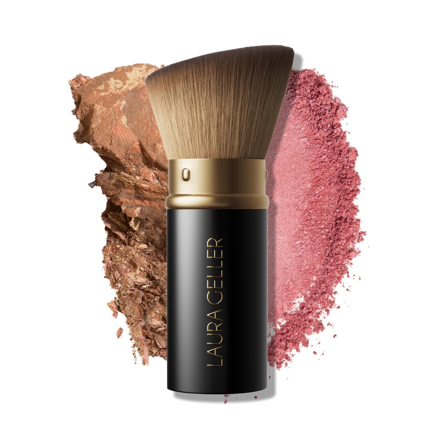 LAURA GELLER NEW YORK Cosmetic Professional Makeup Brushes - Cruelty-Free 02 Retractable Angled Kabuki Brush Beauty & Personal Care LAURA GELLER NEW YORK