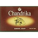 Chandrika Ayurvedic Sandal Soap - 75g Beauty & Personal Care Chandrika