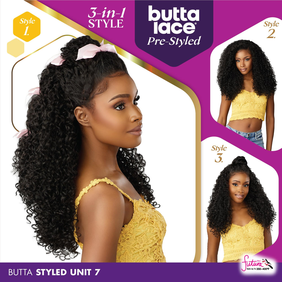 Sensationnel Butta Lace Prestyled Wig-Unit 7, BALAYAGECHOCOLATE