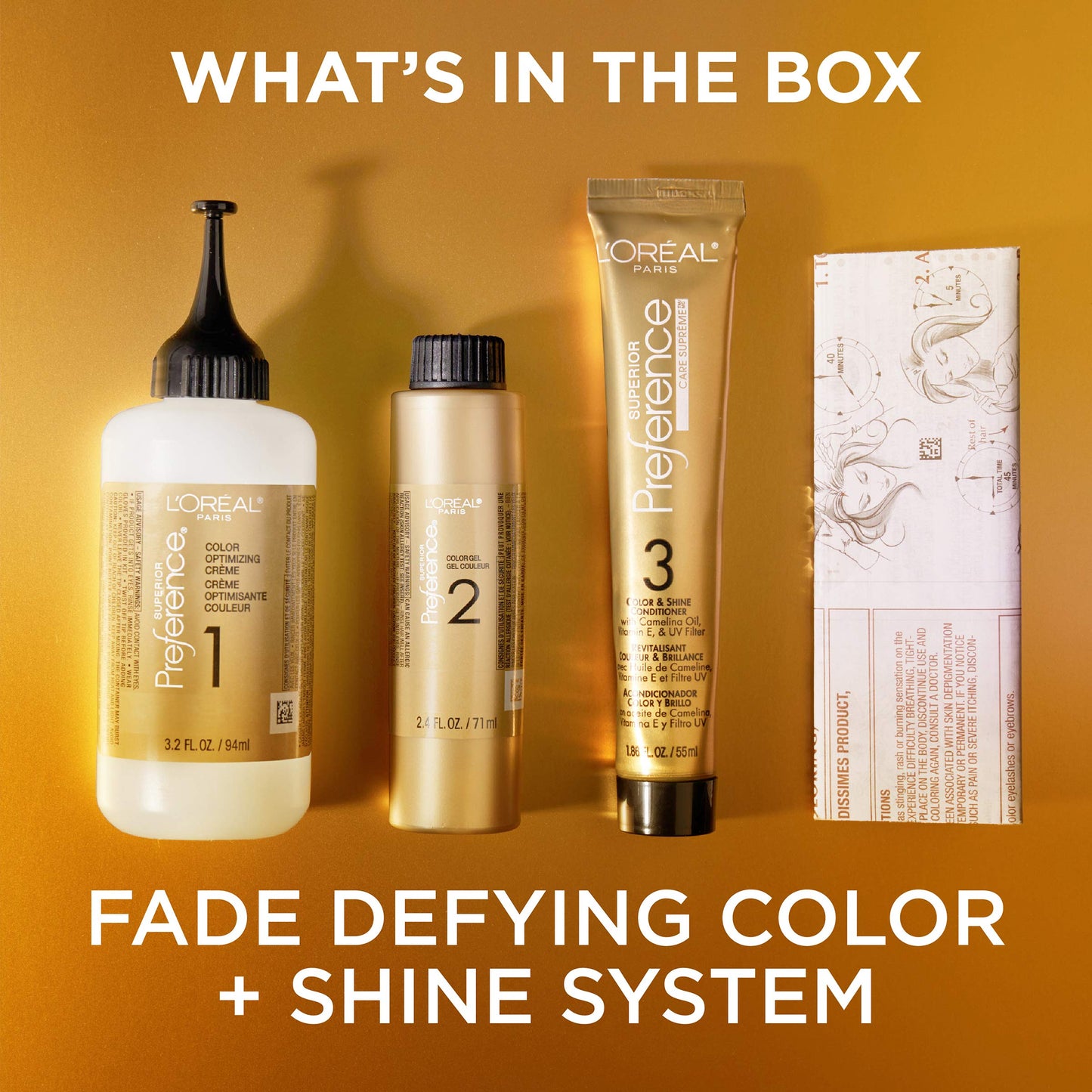 L'Oreal Paris Superior Preference Fade-Defying Color Plus Shine System, 4 Dark Brown Beauty & Personal Care L'Oreal Paris