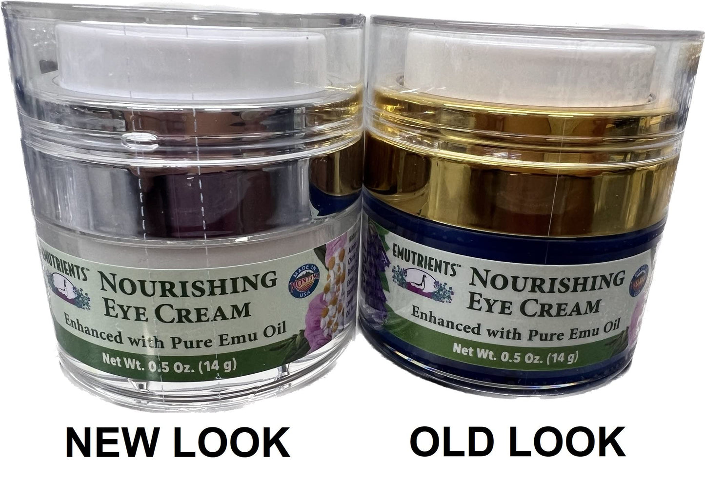 Montana Emu Ranch - Nourishing Eye Cream 0.5 Ounce - Enhanced with Pure Emu Oil Beauty & Personal Care Montana Emu Ranch