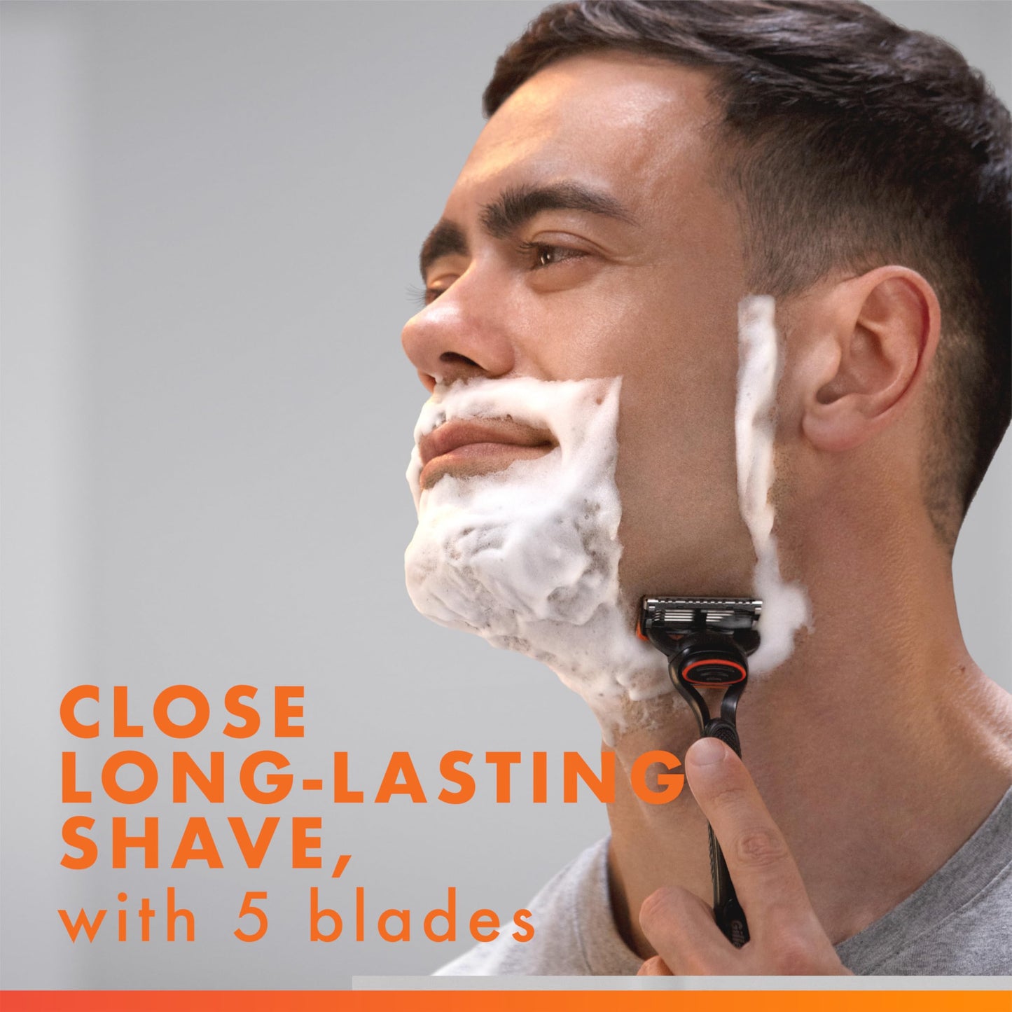 Gillette Fusion5 Razor for Men, 5-Blade, 1 Razor Handle, 3 Blade Refills Beauty and Personal Care Gillette