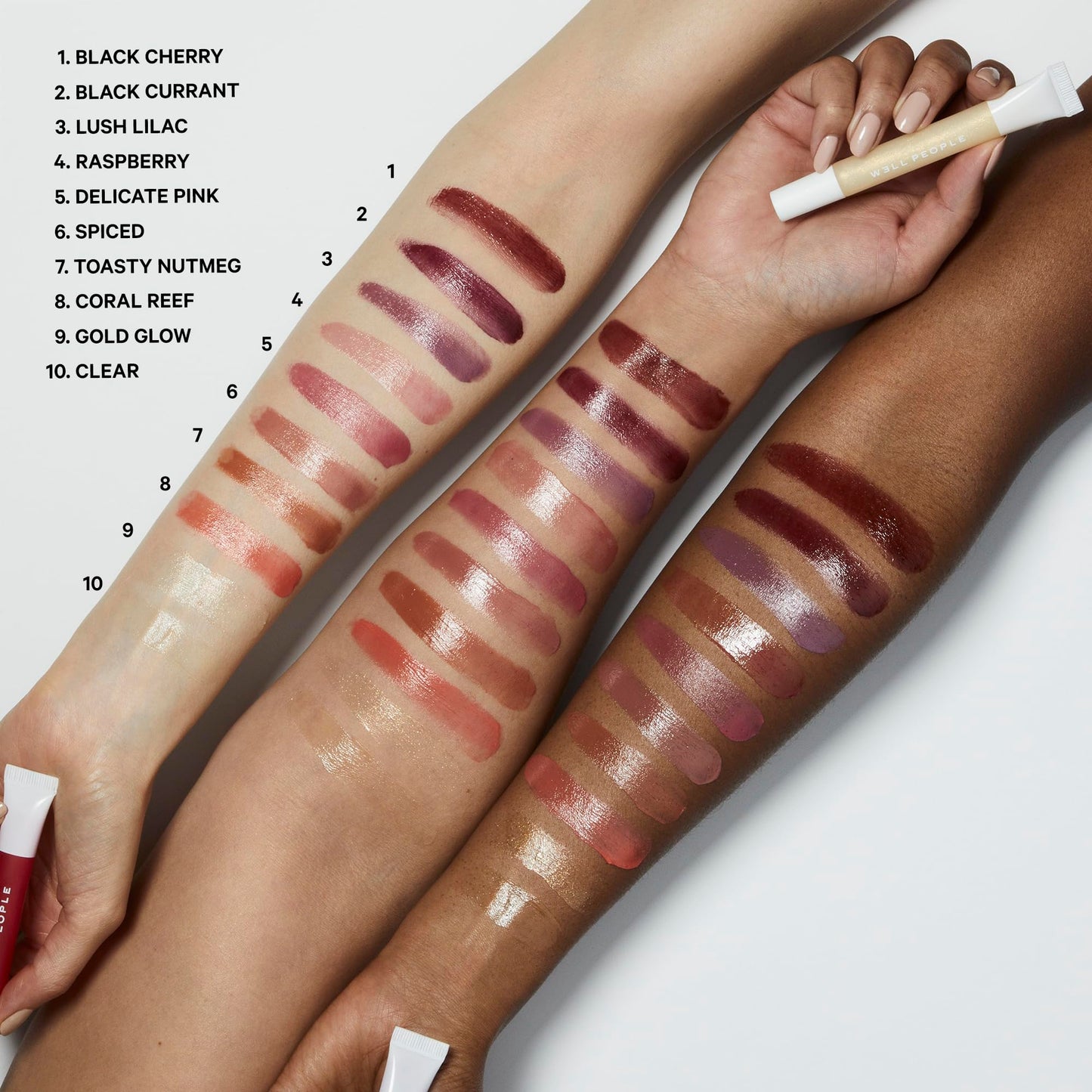 Well People Lip Nurture Hydrating Balm, Lip Balm For Hydration & Vibrant Sheer Color, Soothes & Softens Lips, Vegan & Cruelty-free, Gold Glow Beauty and Personal Care Well People