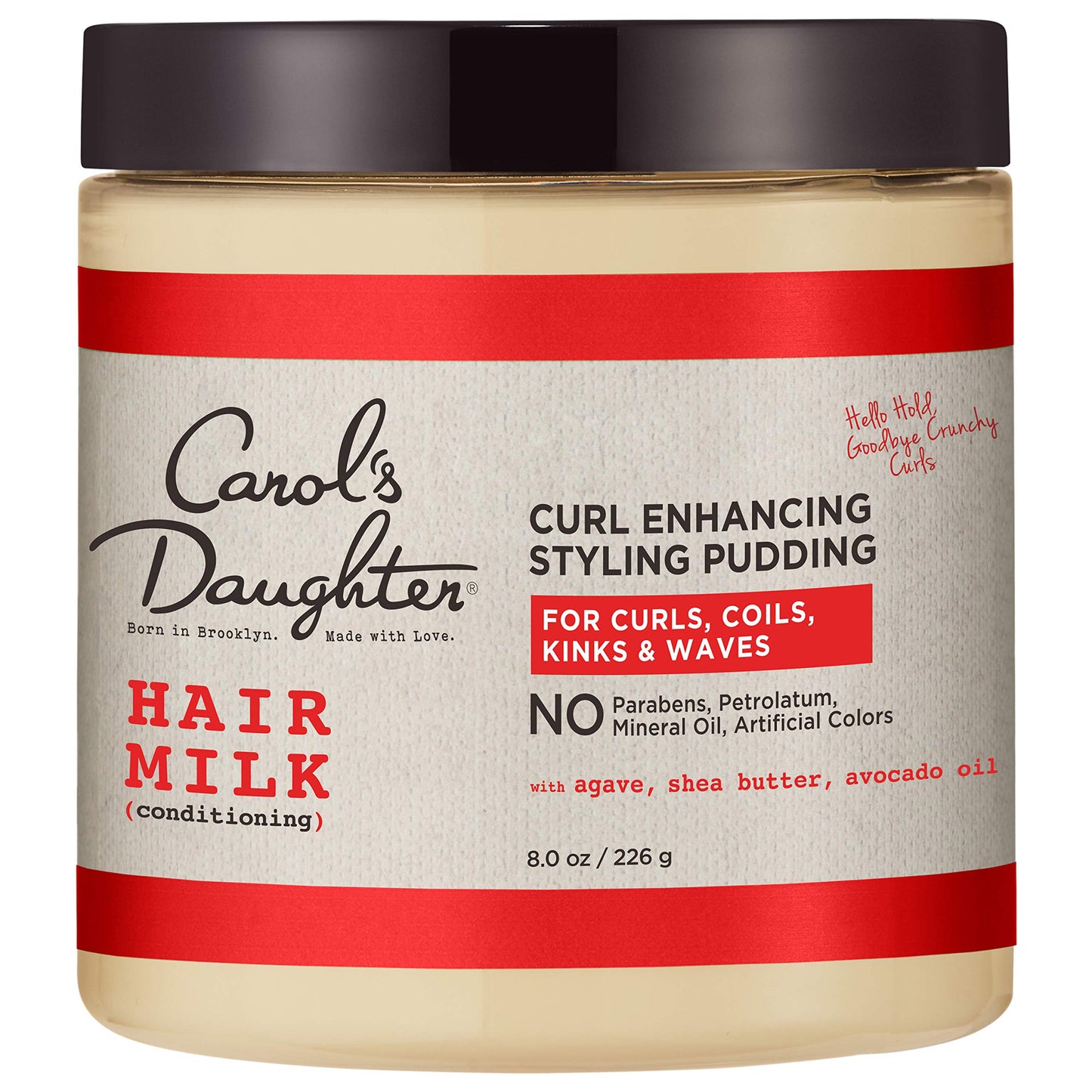 Carol’s Daughter Hair Milk Styling Pudding for Curls, Coils and Waves, with Agave and Avocado Oil, Paraben Free Defining Curl Cream, 8 oz Beauty & Personal Care Carol's Daughter