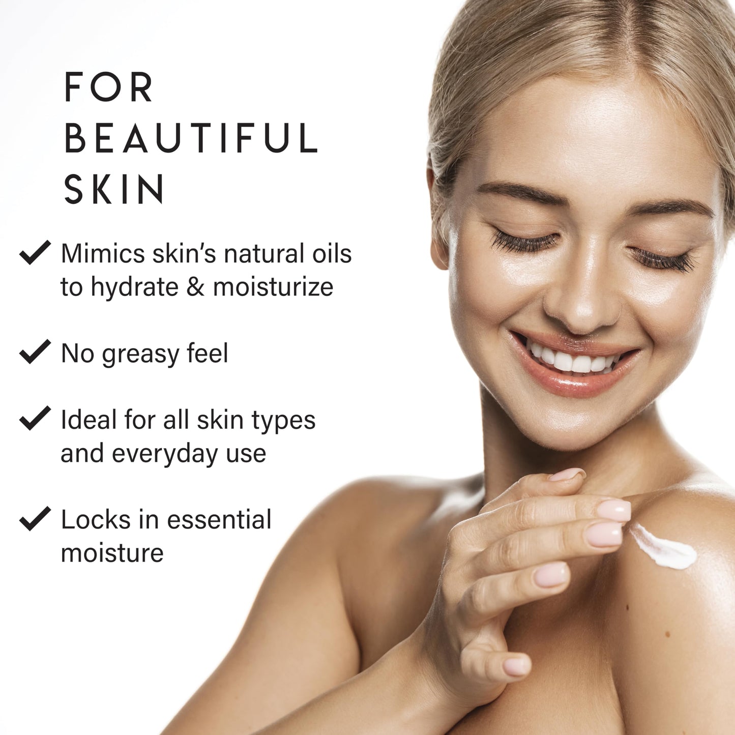 ALURAM Moisturizing Body Lotion, Hydrating Coconut Water & Squalane Cream Moisturizer for Soft Skin, Vegan, 18 Fl Oz Beauty & Personal Care ALURAM