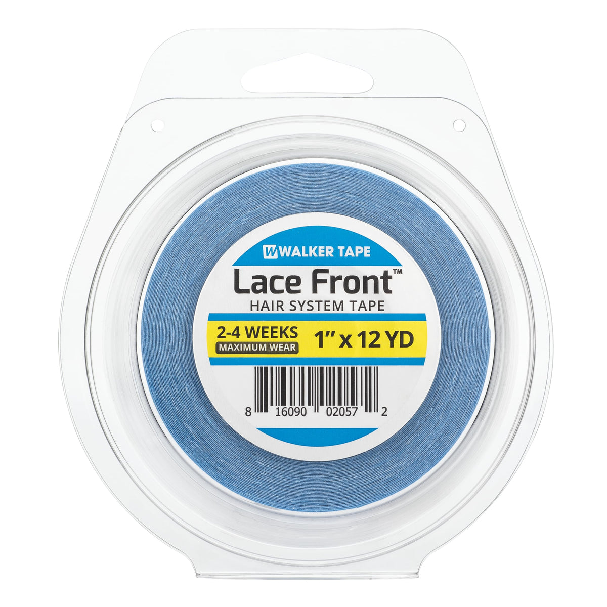 Walker Tape Lace Front Support Tape Roll 1" x 12 Yards, Double Sided Wig Tape for Lace Systems, Toupees, and Tape in Hair Extensions Human Hair,