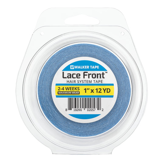 Walker Tape Lace Front Support Tape Roll 1" x 12 Yards, Double Sided Wig Tape for Lace Systems, Toupees, and Tape in Hair Extensions Human Hair,