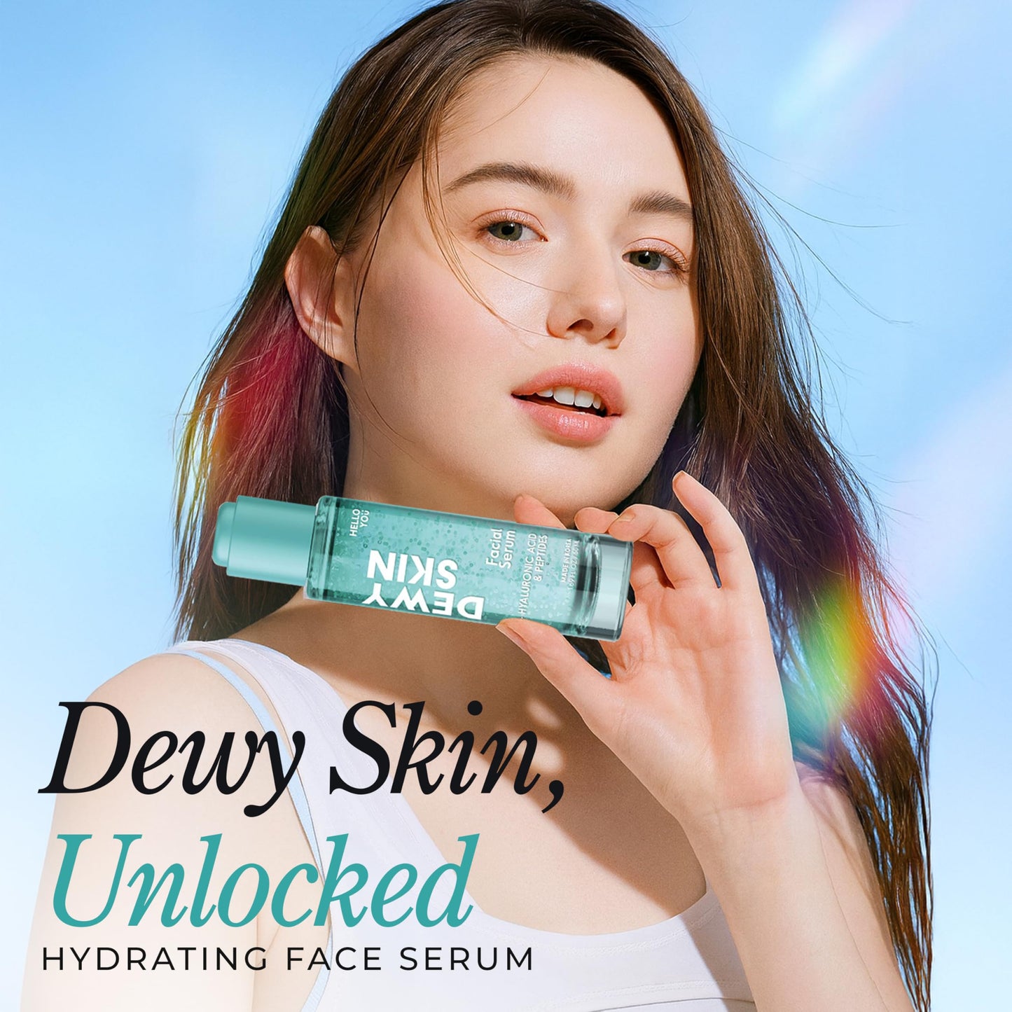 Hello You Hyaluronic Acid Serum for Face with & Peptides Beauty & Personal Care Hello You