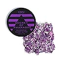 Secret of Pharaoh Holographic Chunky Glitter Gel for Face, Body, Hair - Purple Sparkle | Vibrant Colores, Festival and Party Makeup - Versatile Beauty & Personal Care EBIN NEW YORK