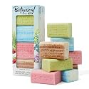 Australian Botanical Soap, 8-Pack Bar Soap Set, 6.6 oz Each, 2 of each, Sandalwood, Sea Salt, Goats Milk Raspberry, Lemongrass & Lemon Myrtle Beauty & Personal Care Australian Botanical Soap