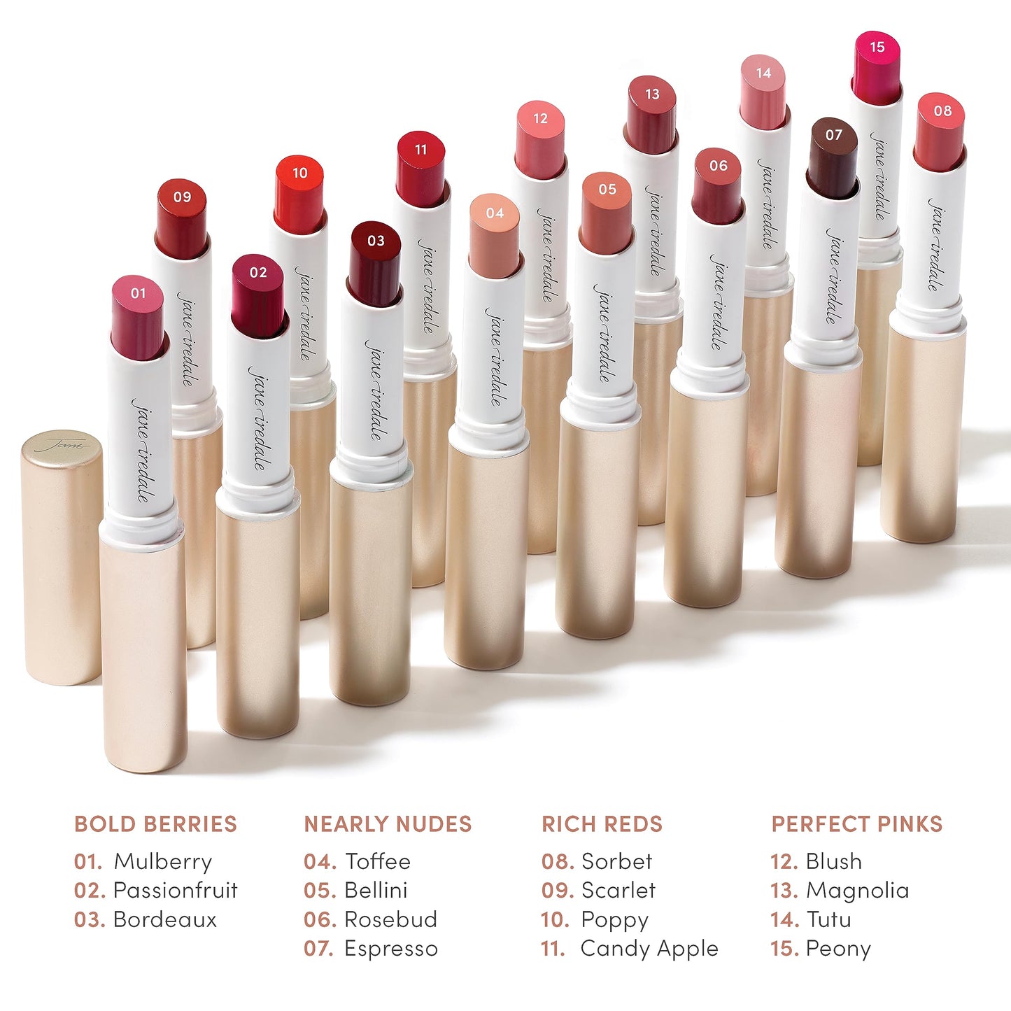 jane iredale ColorLuxe Hydrating Cream Lipstick, Creamy, Highly Pigmented Lip Color Delivers Weightless Moisture and Bold Payoff, Satin Finish, Vegan Beauty & Personal Care jane iredale