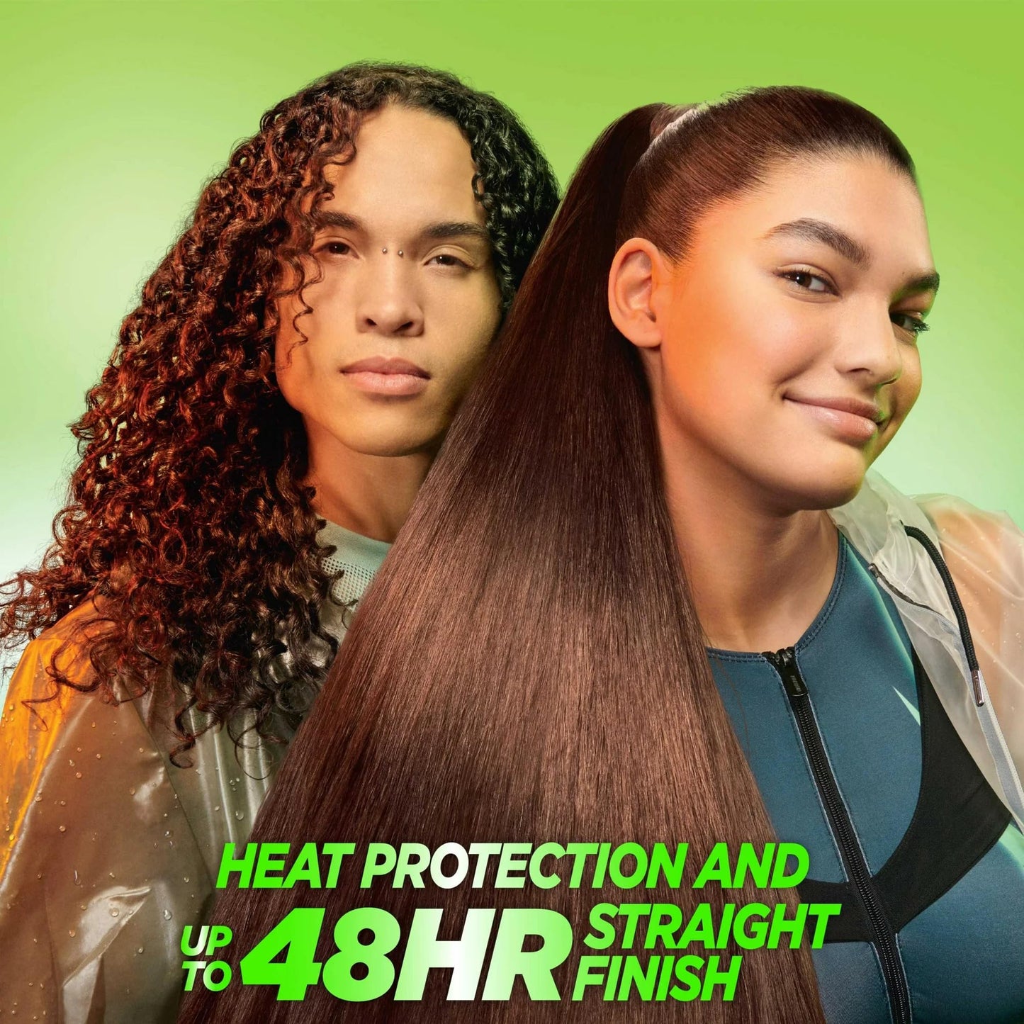 Garnier Fructis Style Sleek & Shine Flat Iron Perfector Straightening Mist 6 oz (Pack of 2) Beauty & Personal Care Garnier