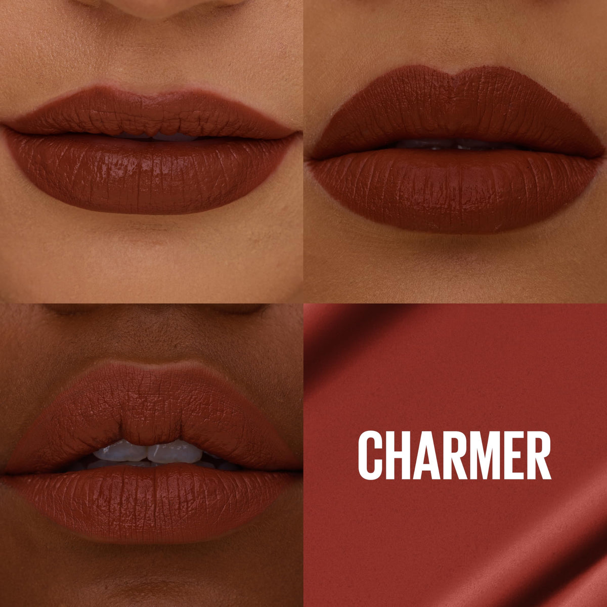 MAYBELLINE Super Stay Matte Ink Liquid Lipstick Makeup, Long Lasting High Impact Color, Up to 16H Wear, Charmer (Midtone Mauvy Brown) Beauty & Personal Care MAYBELLINE