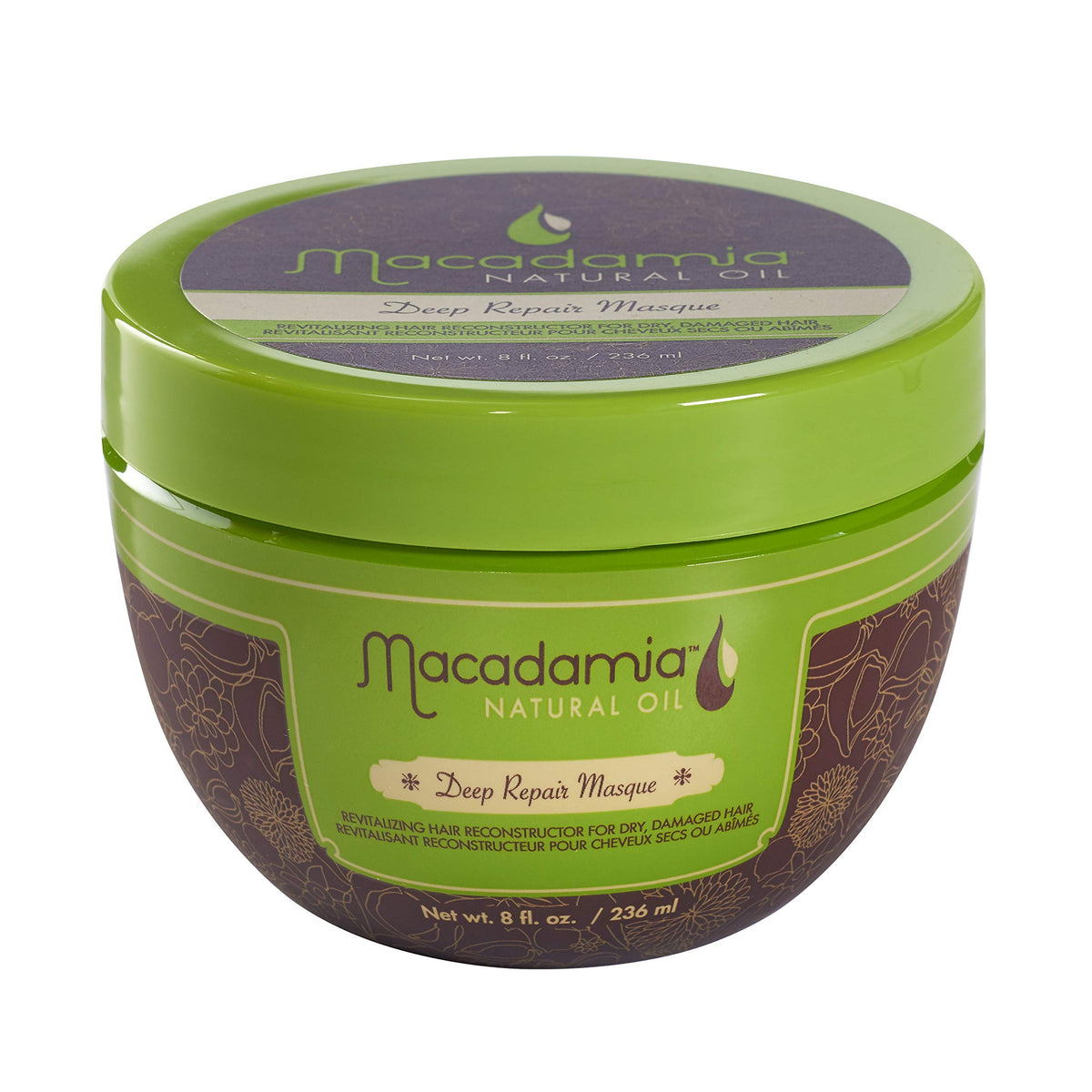Macadamia Natural Oil Deep Repair Masque, 8 Fluid Ounce