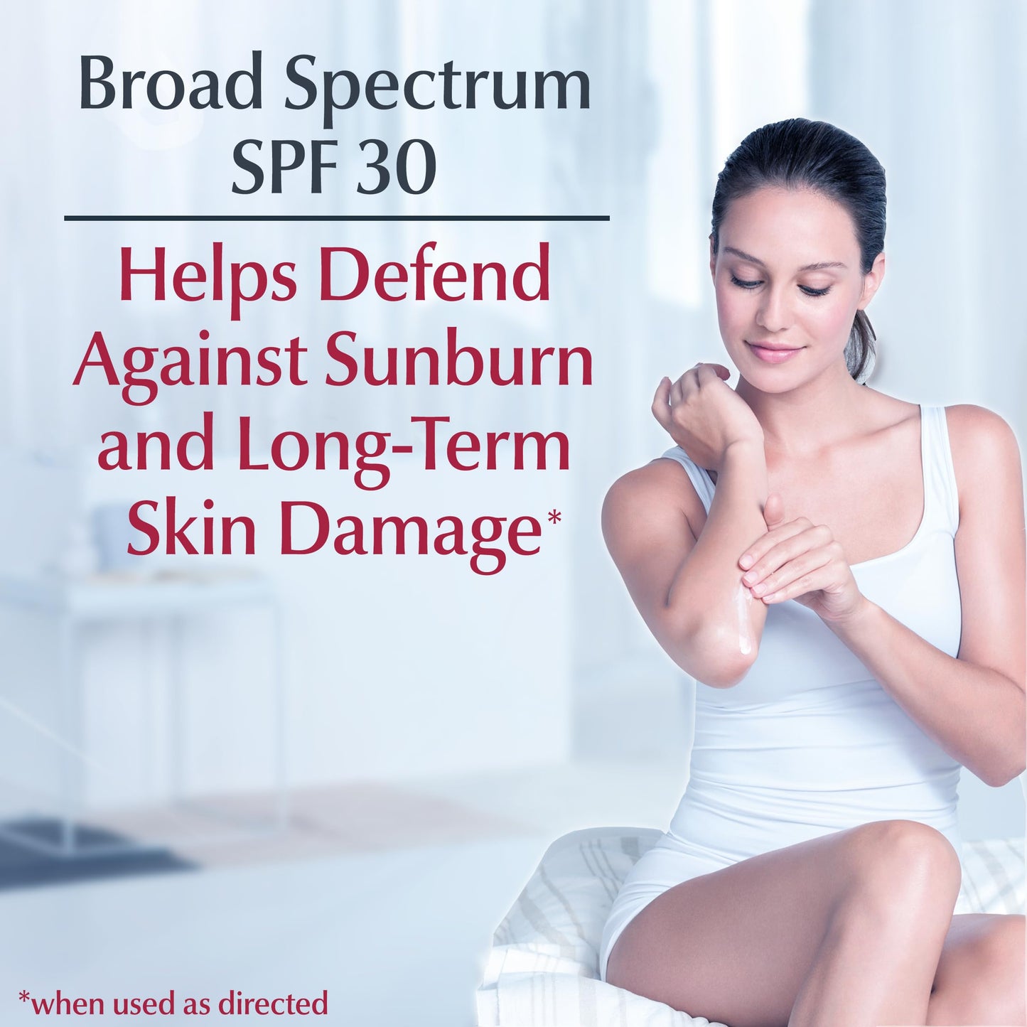 Eucerin Daily Hydration Broad Spectrum SPF 30 Sunscreen Body Cream for Dry Skin, Fragrance Free Sunscreen Moisturizer, 8 Oz Tube Beauty & Personal Care Eucerin