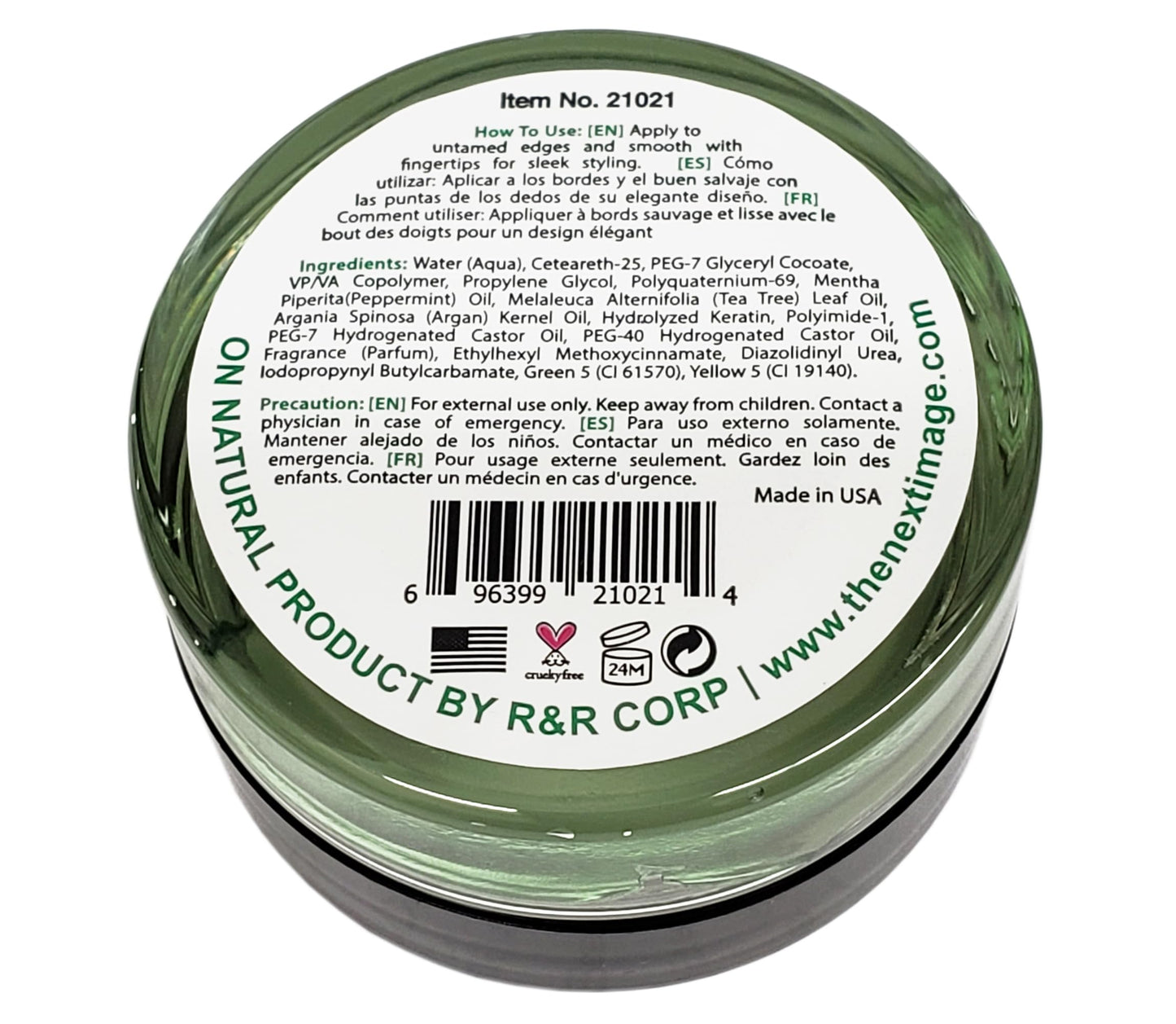 On Natural Edge Control Extreme Hold-Peppermint and Tea Tree Oil (1oz) Beauty & Personal Care On Natural