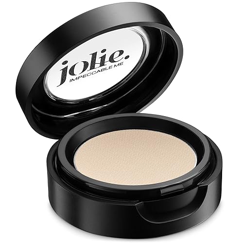 Jolie Cosmetics Powder Pressed Matte Eyeshadows - Cruelty Free, Vegan, Single Pan Eyeshadow 1.48g Base Neutrals (Vanilla Ice) Beauty & Personal Care JOLIE. IMPECCABLE ME