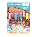 Disney Moana 7 Piece Plant Based Lip Gloss, Girls Party Favors, First Makeup Set for Girl, Perfect for Parties, Sleepovers, and Birthday Gifts, Ages Beauty & Personal Care Townley Girl