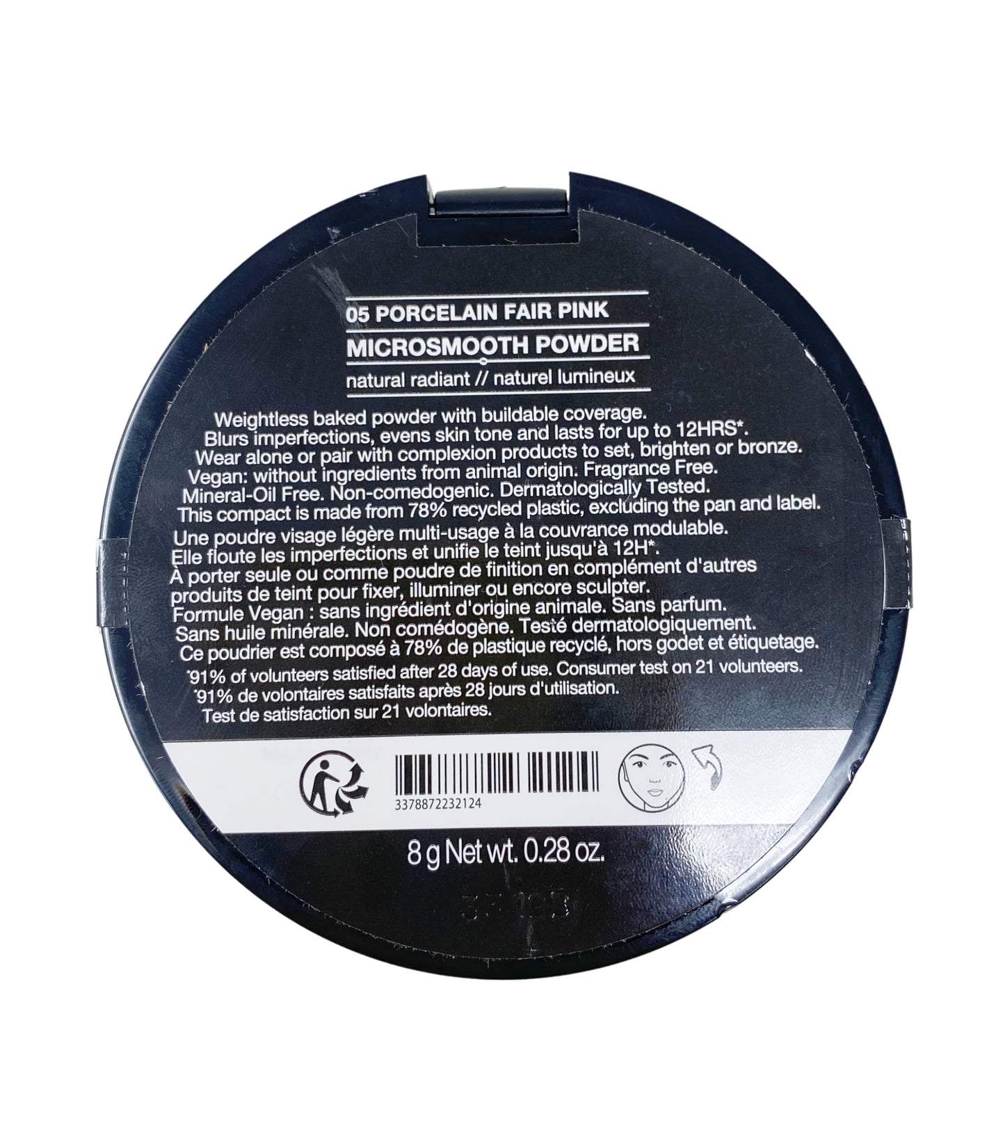 Sephora Microsmooth Powder - 05 Porcelain Fair Pink (.28 Oz) Beauty & Personal Care SEPHORA